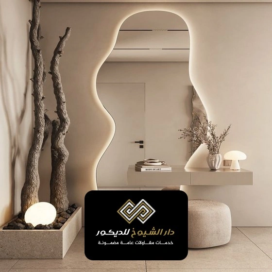 ديكور مرايات غرف نوم بأبوظبي