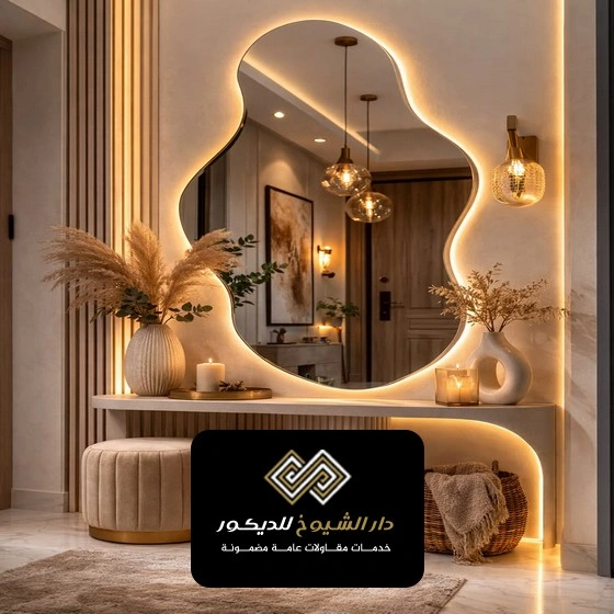 عمل مرايا ديكور في أبوظبي