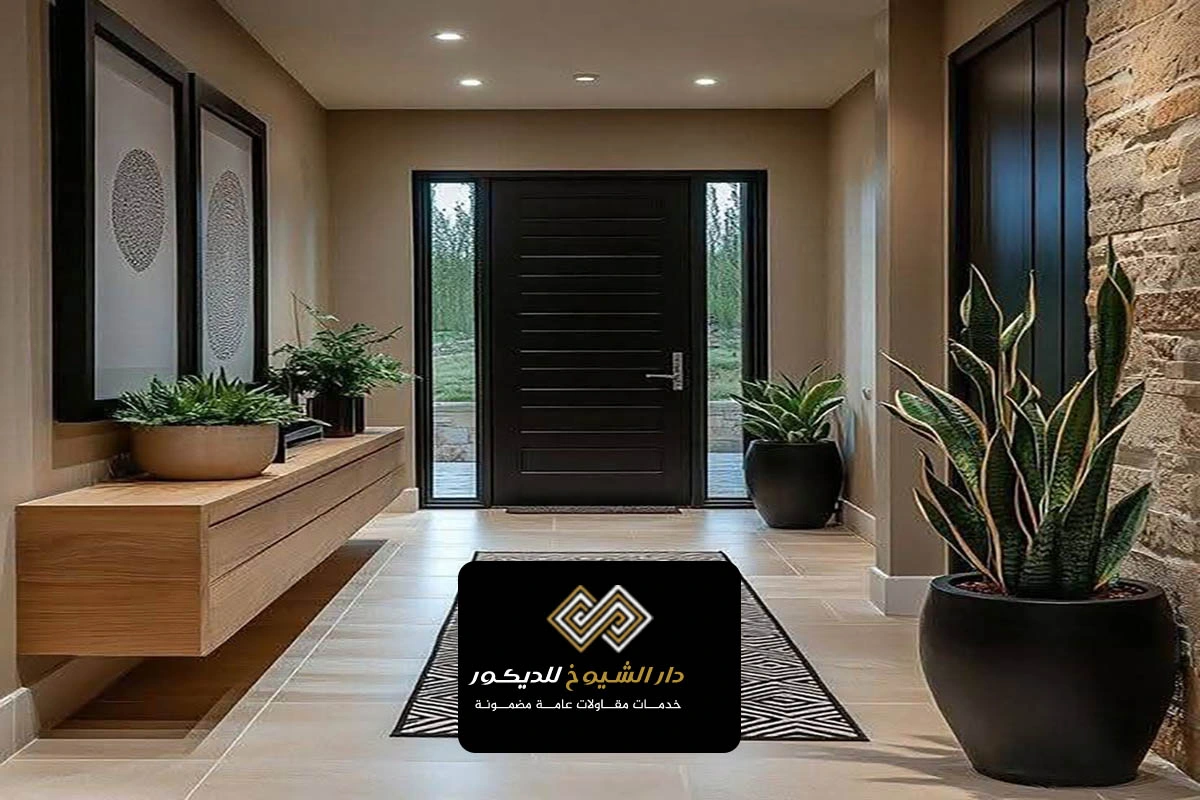ديكور مداخل ال نهيان